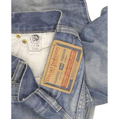 Diesel Fanker Men Blue Bootcut Slim Jeans W26 L31