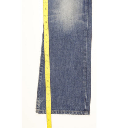 Diesel Fanker Men Blue Bootcut Slim Jeans W26 L31