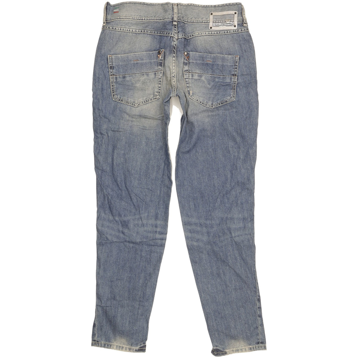 Diesel Klune Women Blue Tapered Regular Jeans W29 L30