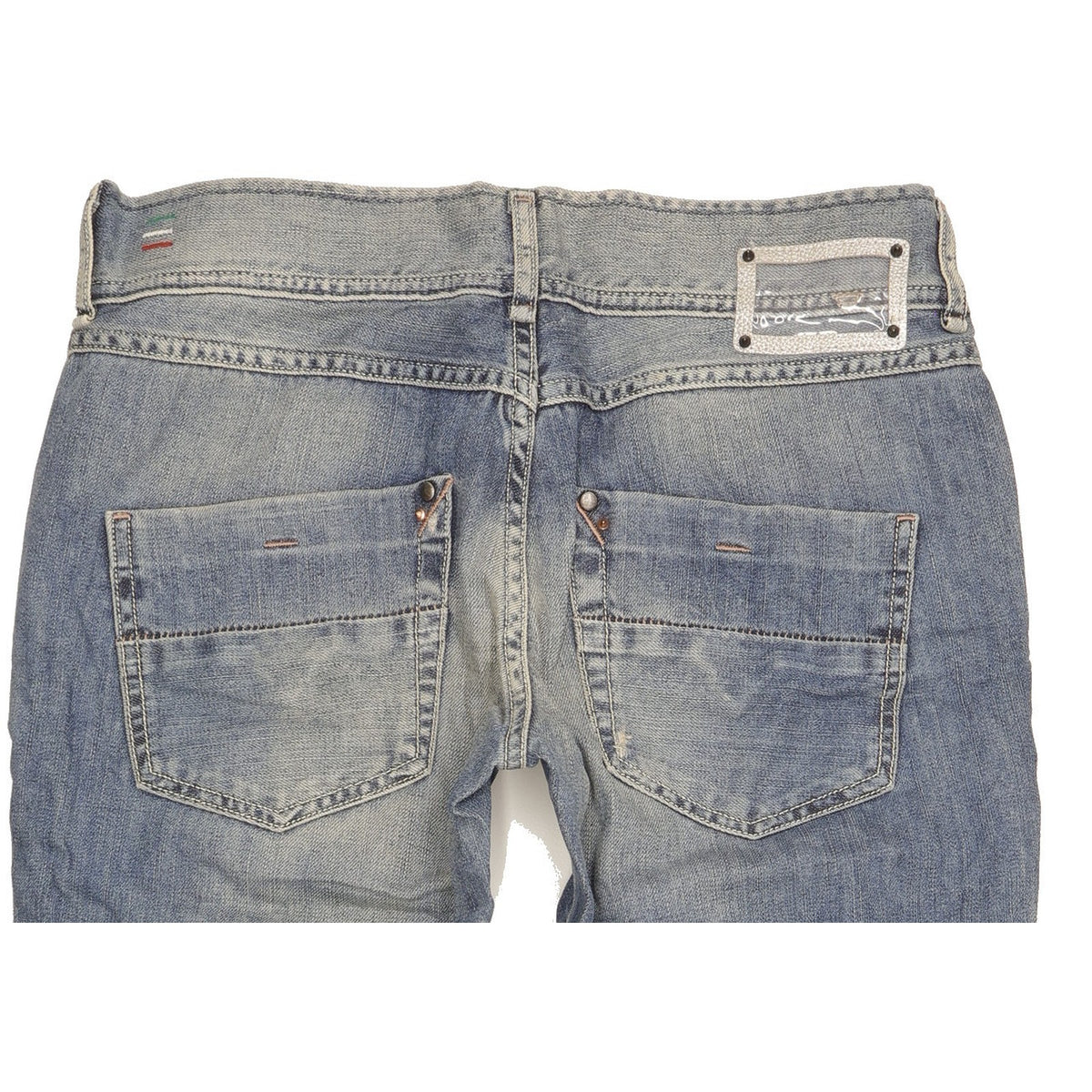 Diesel Klune Women Blue Tapered Regular Jeans W29 L30
