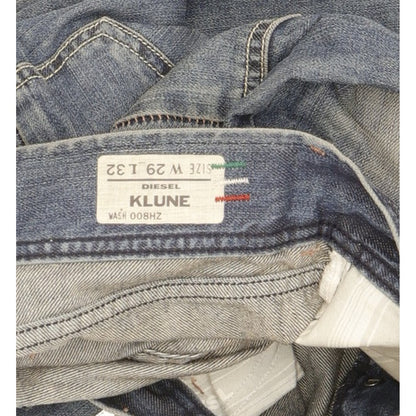 Diesel Klune Women Blue Tapered Regular Jeans W29 L30