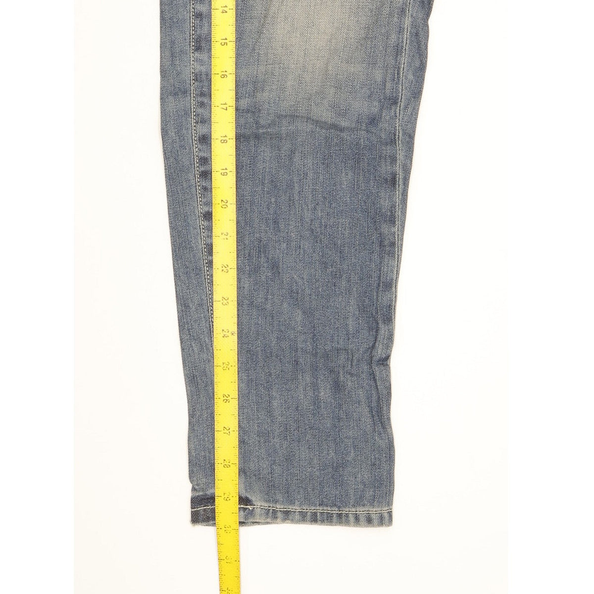 Diesel Klune Women Blue Tapered Regular Jeans W29 L30