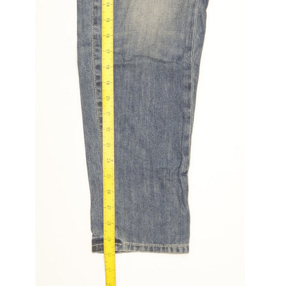 Diesel Klune Women Blue Tapered Regular Jeans W29 L30