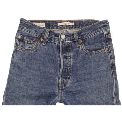 Levi's Ribcage Blue Straight Slim Stretch Jeans High Waisted W26 L29