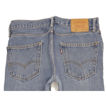 Levi's 505 Men Blue Straight Regular Jeans W32 L32