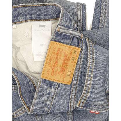 Levi's 505 Men Blue Straight Regular Jeans W32 L32