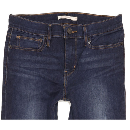 Levi's Slimming Women Blue Straight Slim Jeans W28 L33