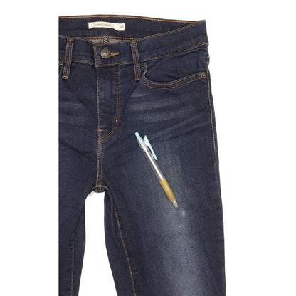 Levi's Slimming Women Blue Straight Slim Jeans W28 L33