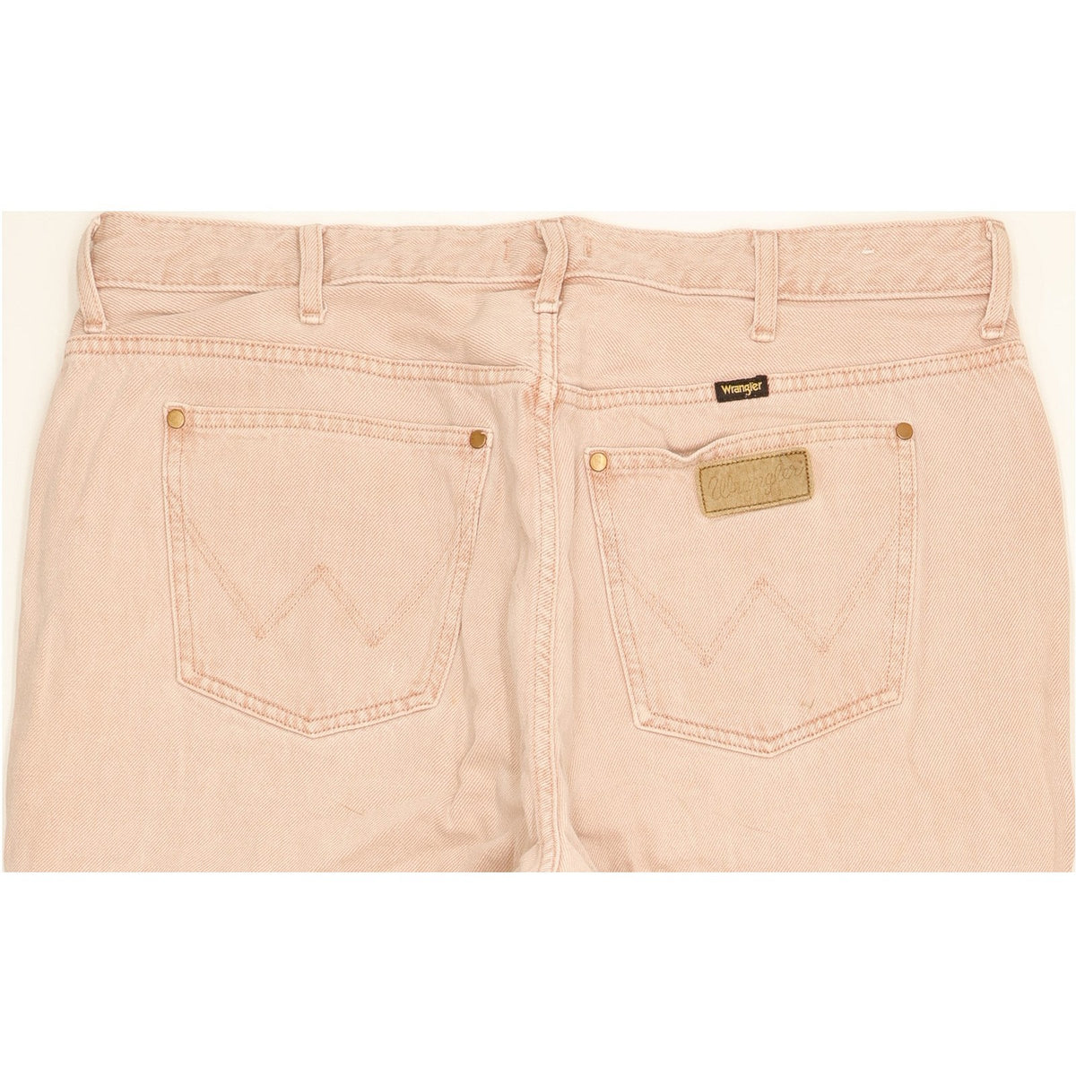 Wrangler Pink Straight Relaxed Mom Jeans High Waisted W36 L29