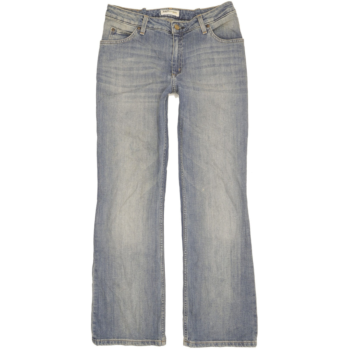 Lee Cameron Women Blue Bootcut Regular Stretch Jeans W28 L30