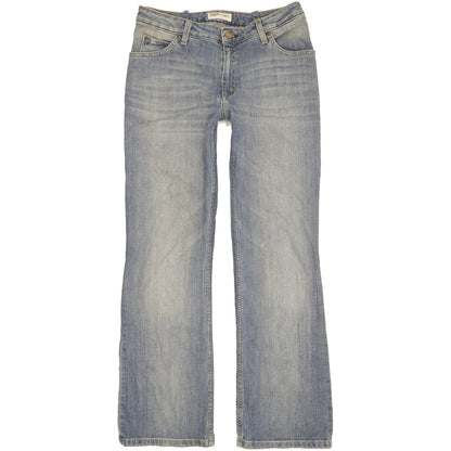 Lee Cameron Women Blue Bootcut Regular Stretch Jeans W28 L30