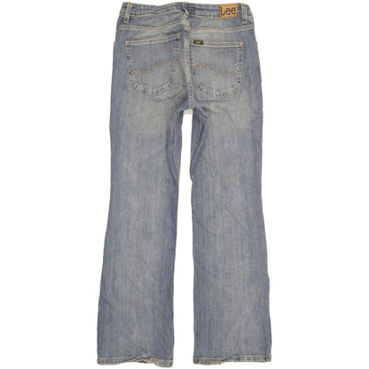 Lee Cameron Women Blue Bootcut Regular Stretch Jeans W28 L30