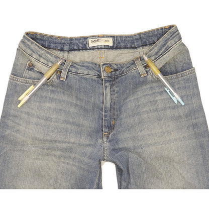 Lee Cameron Women Blue Bootcut Regular Stretch Jeans W28 L30