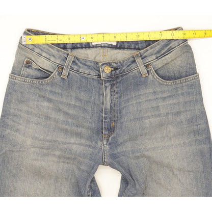 Lee Cameron Women Blue Bootcut Regular Stretch Jeans W28 L30