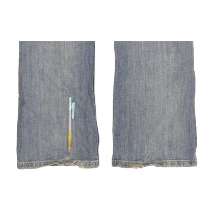 Lee Cameron Women Blue Bootcut Regular Stretch Jeans W28 L30