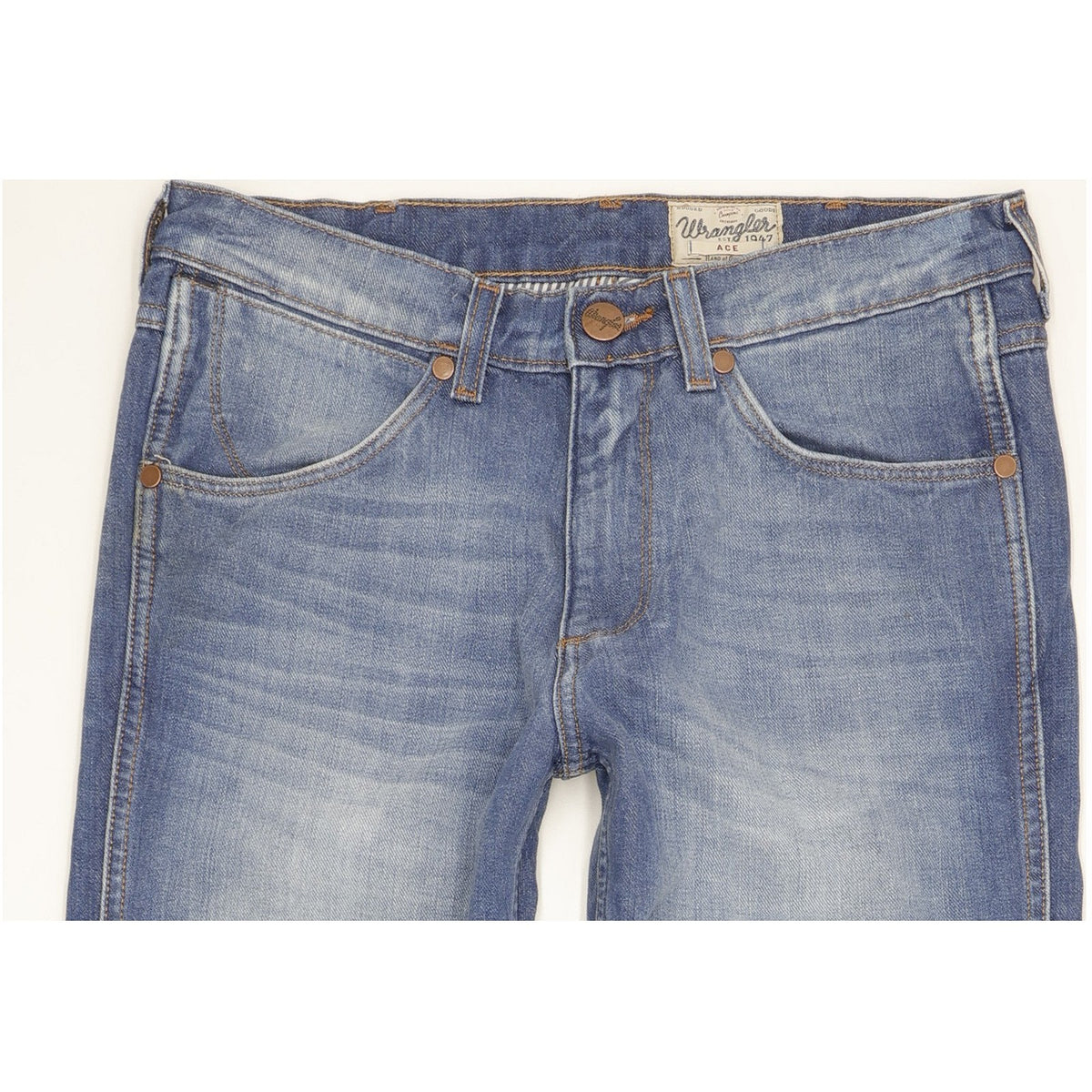 Wrangler Ace Men Blue Straight Regular Jeans W31 L31