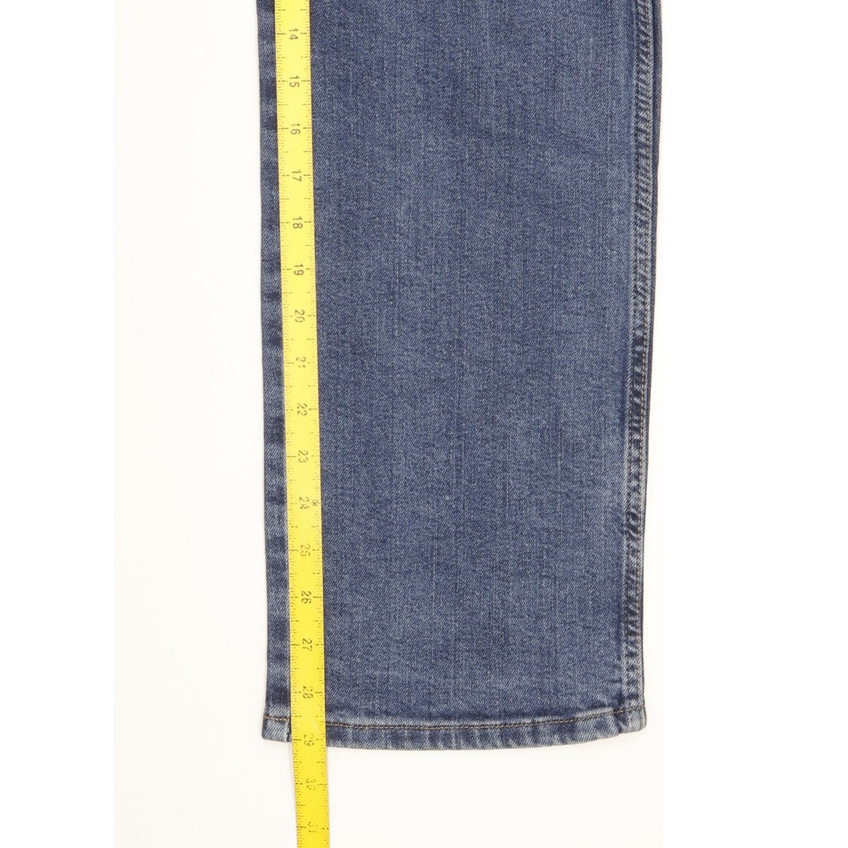 Wrangler Durable Quality Men Blue Straight Regular Stretch Jeans W36 L29