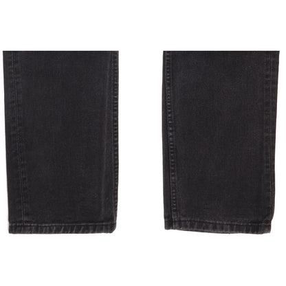 Lee Men Black Straight Regular Jeans W34 L33