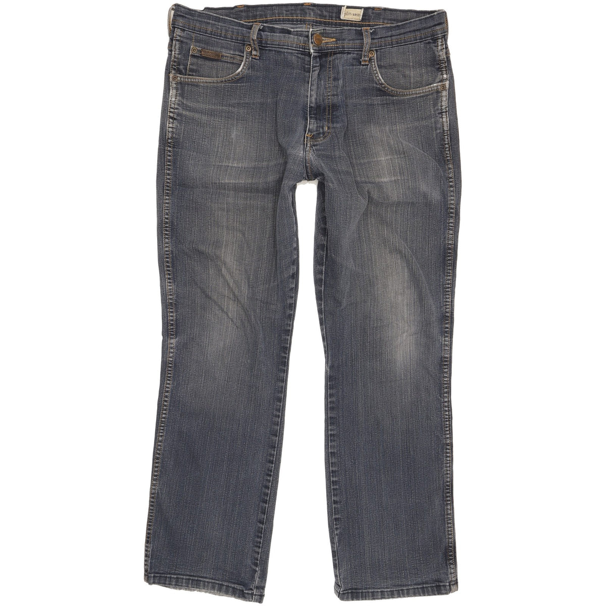 Wrangler Arizona Men Blue Straight Regular Stretch Jeans W36 L29