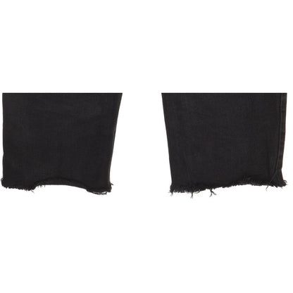 Lee Black Straight Slim Jeans High Waisted W28 L24