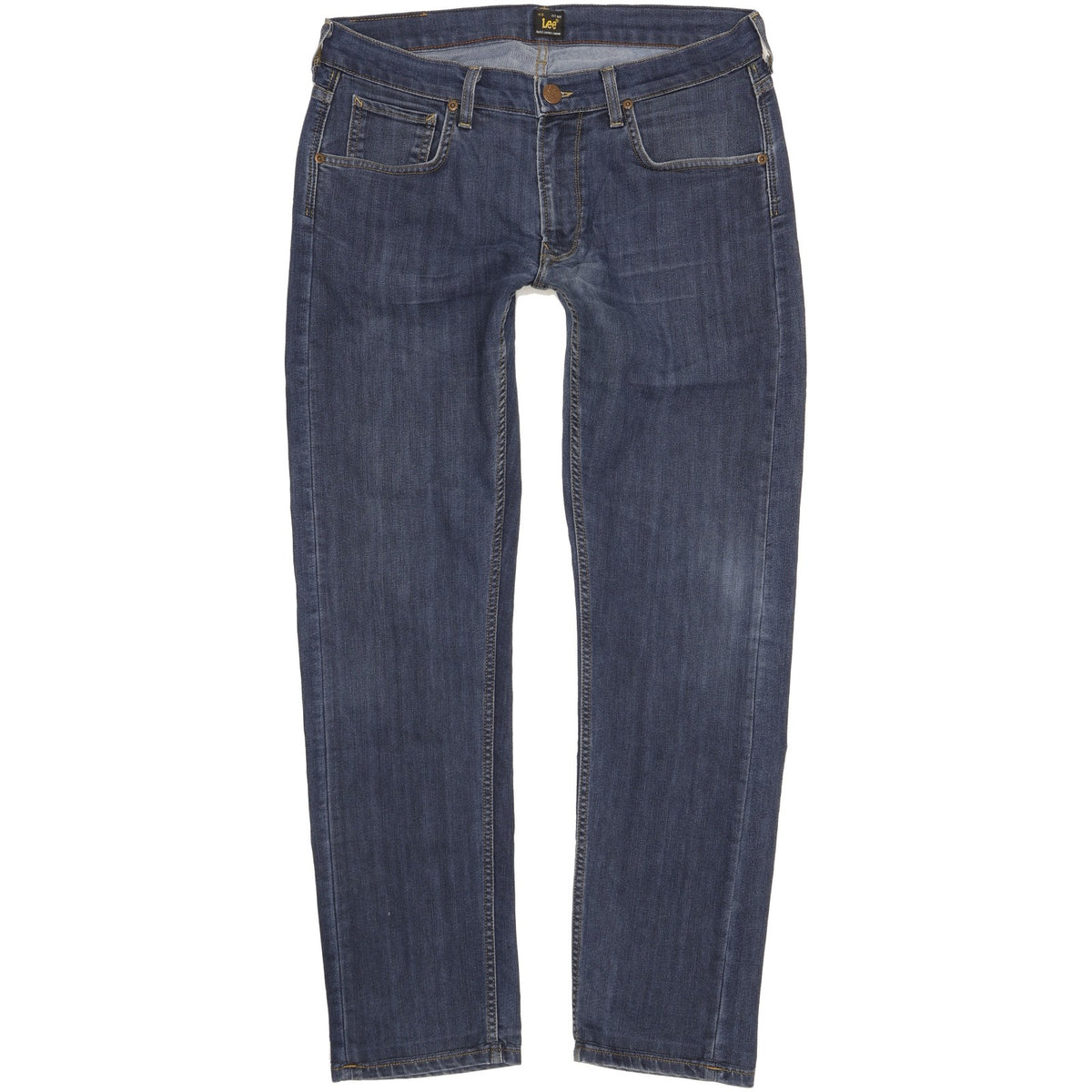 Lee Daren Men Blue Straight Slim Stretch Jeans W32 L30