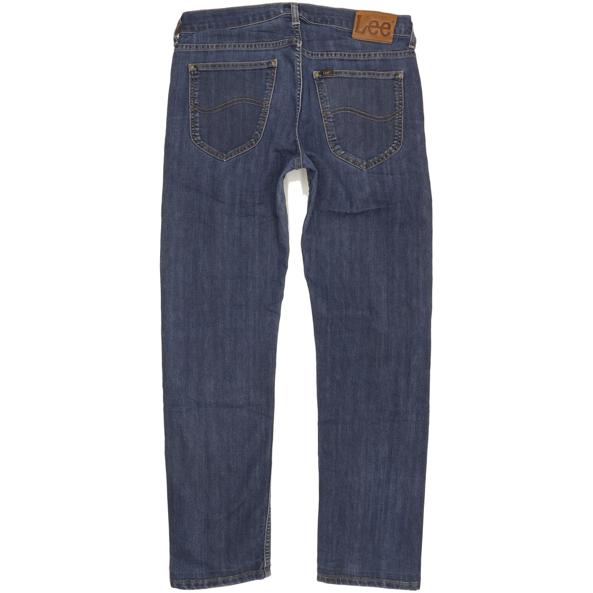 Lee Daren Men Blue Straight Slim Stretch Jeans W32 L30