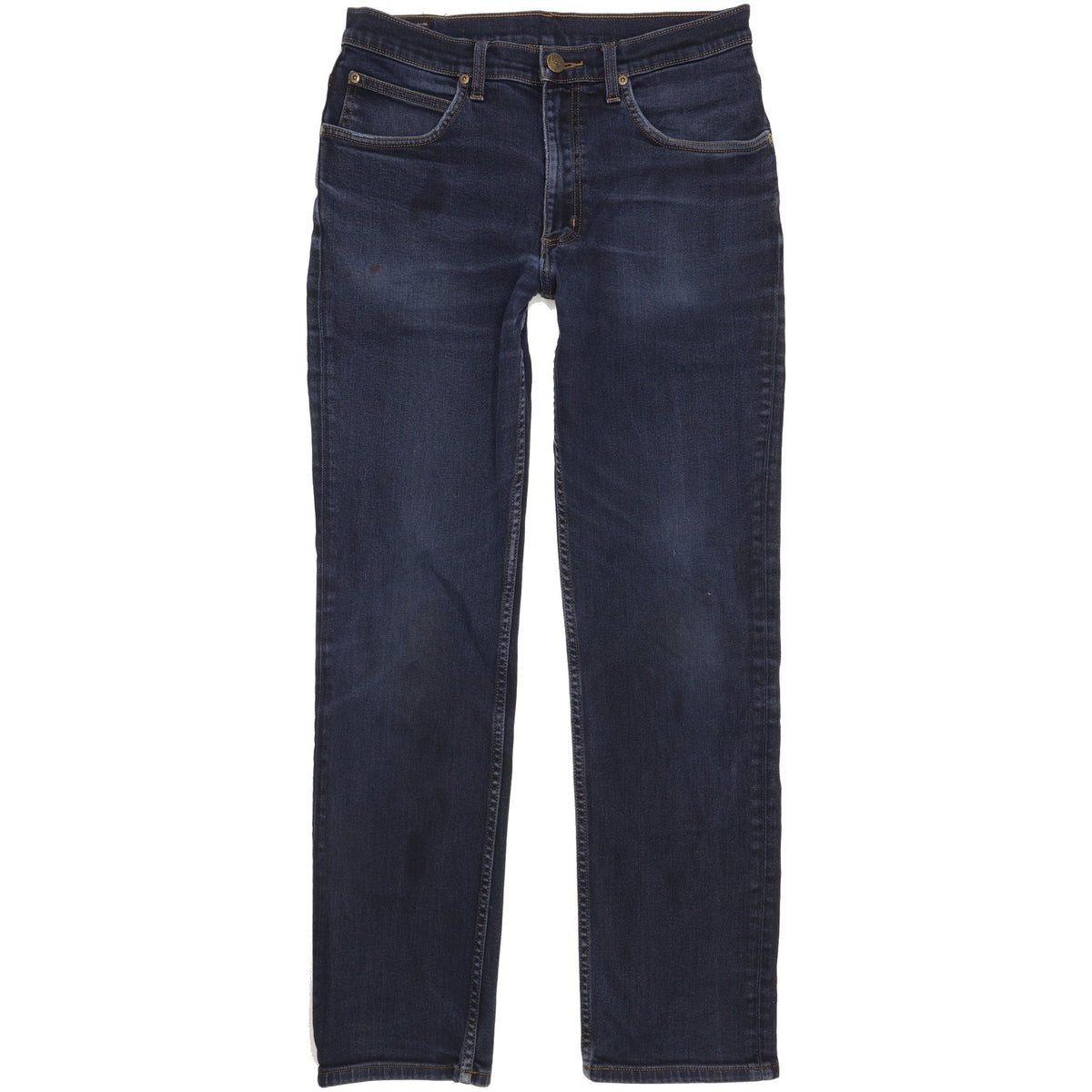 Lee Brooklyn Men Blue Straight Regular Stretch Jeans W32 L31