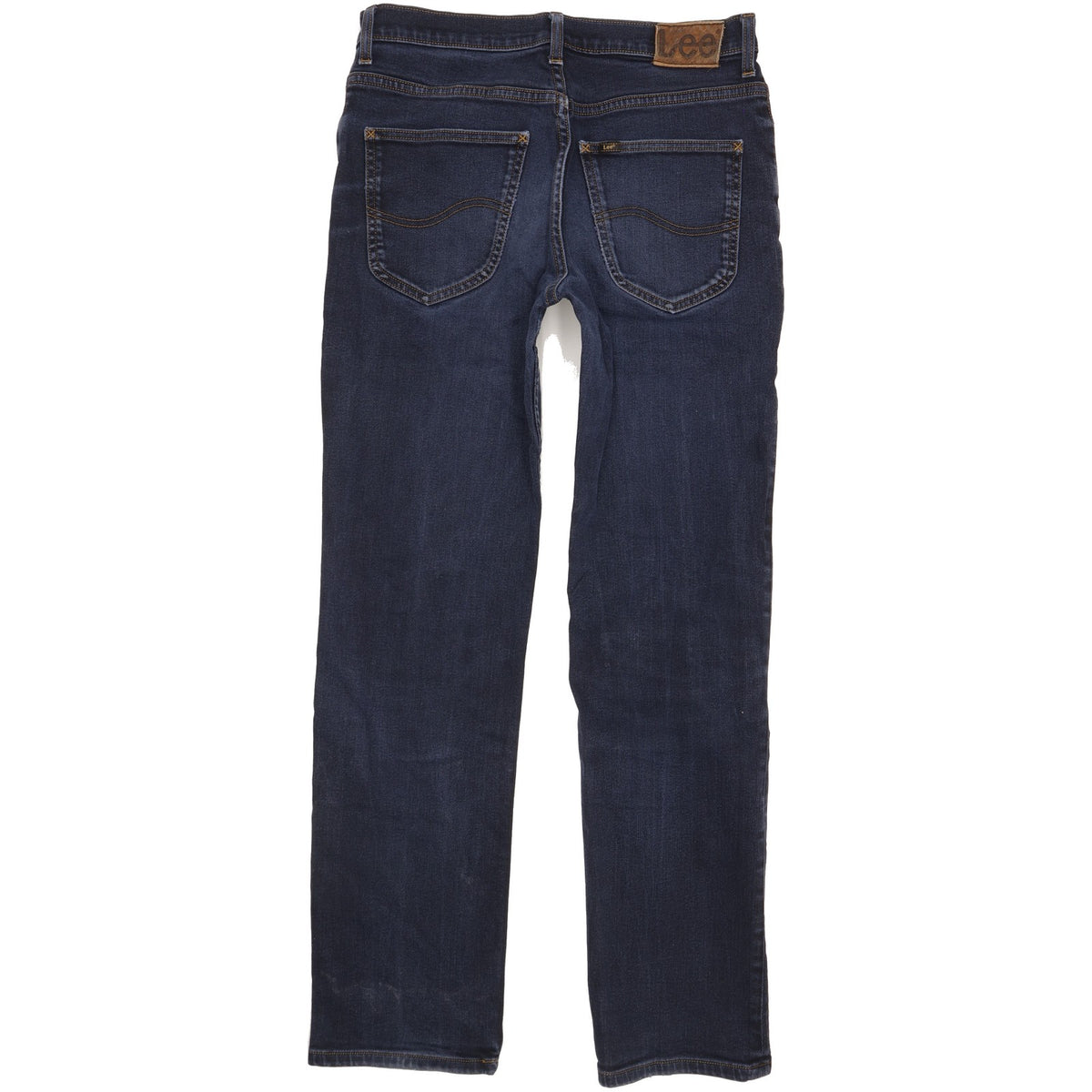 Lee Brooklyn Men Blue Straight Regular Stretch Jeans W32 L31