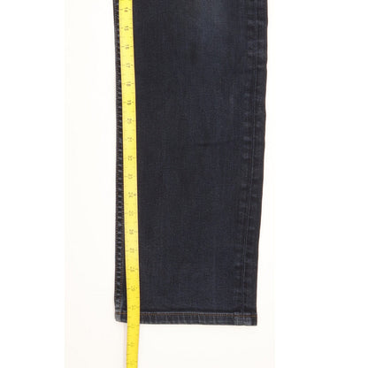 Lee Brooklyn Men Blue Straight Regular Stretch Jeans W32 L31