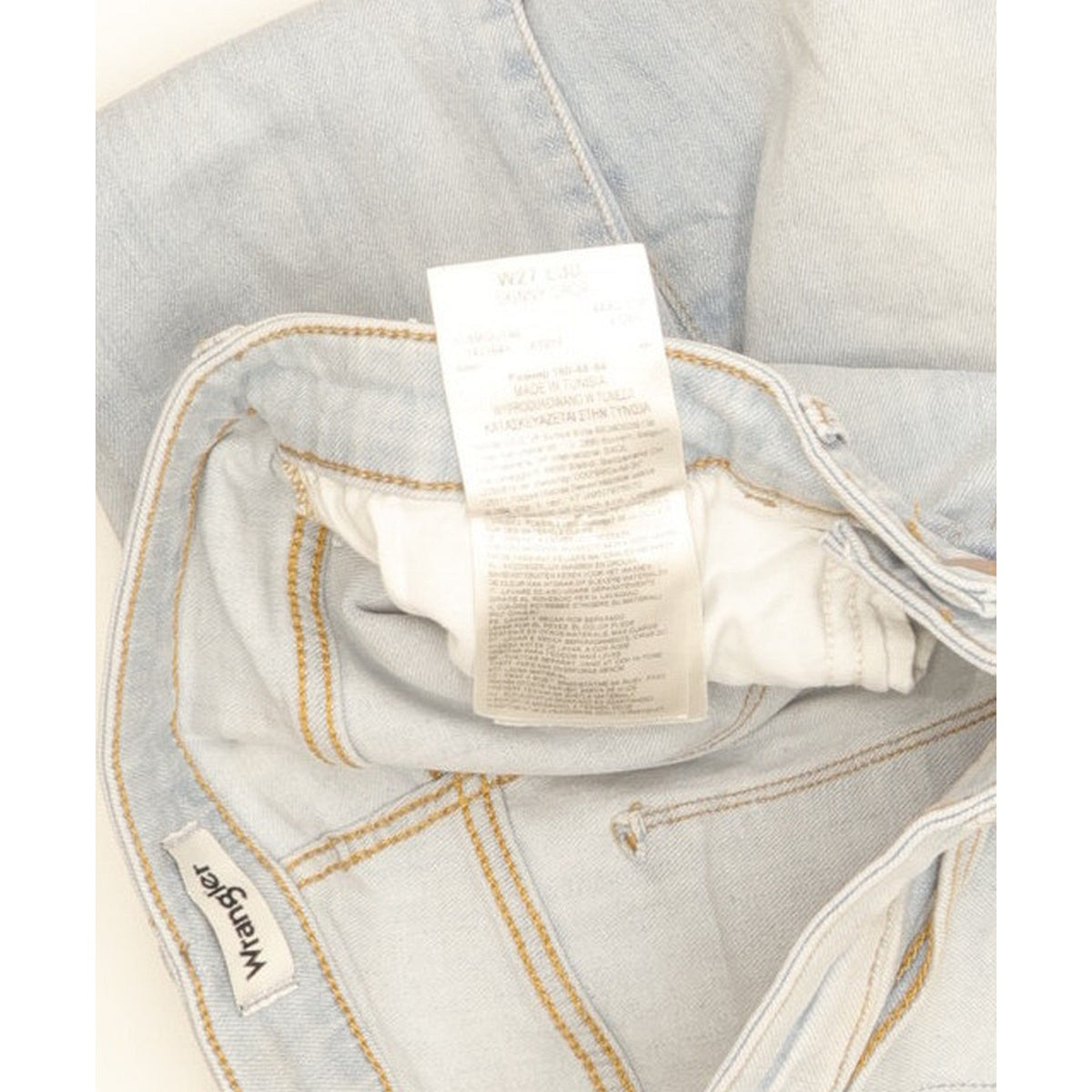 Wrangler Women Blue Skinny Slim Cropped Stretch Jeans W27 L30
