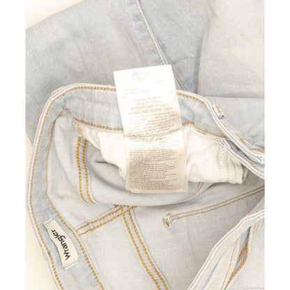 Wrangler Women Blue Skinny Slim Cropped Stretch Jeans W27 L30