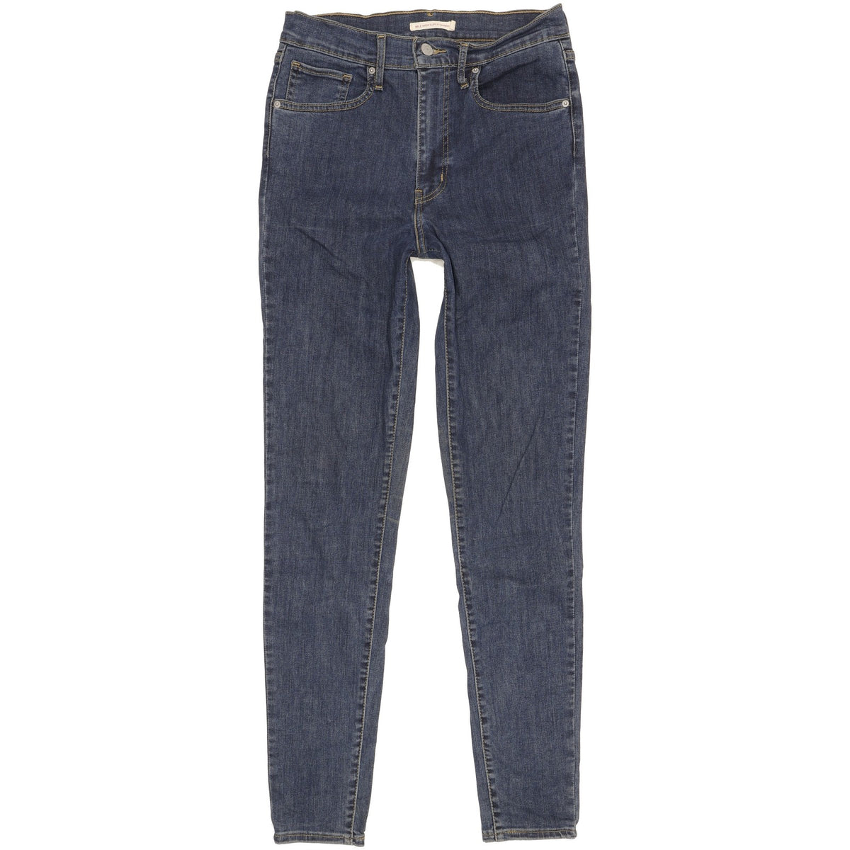 Levi's Mile Blue Skinny Slim Stretch Jeans High Waisted W29 L31