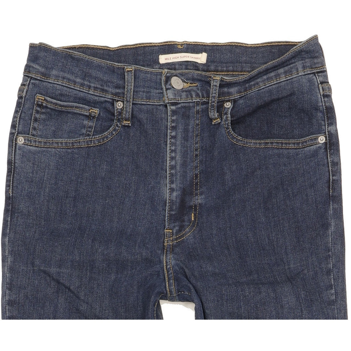 Levi's Mile Blue Skinny Slim Stretch Jeans High Waisted W29 L31