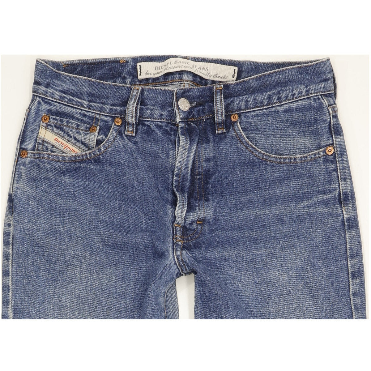 Diesel Cochise Men Blue Straight Regular Jeans W30 L33