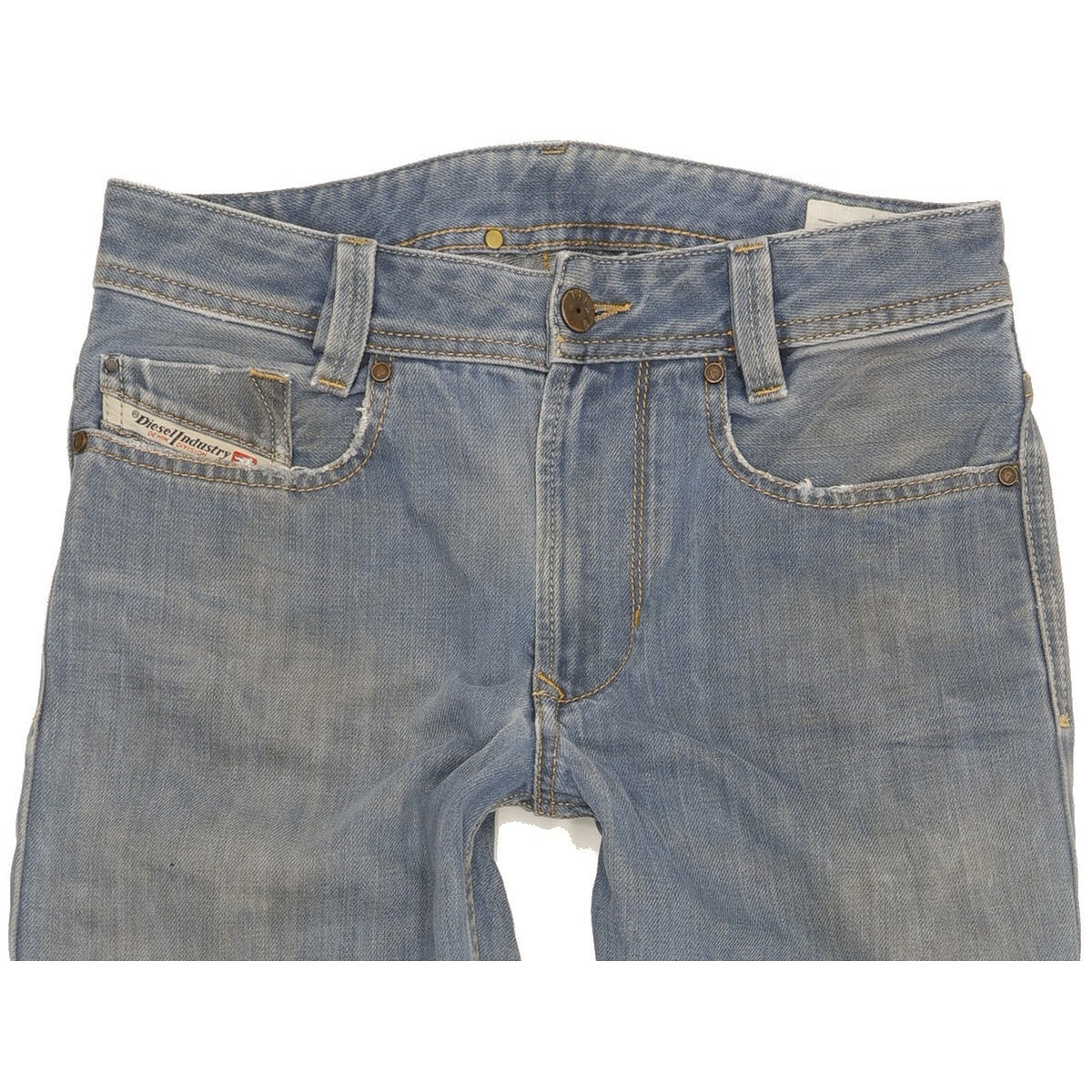 Diesel Heeven Kids Men Blue Straight Regular Jeans W28 L30