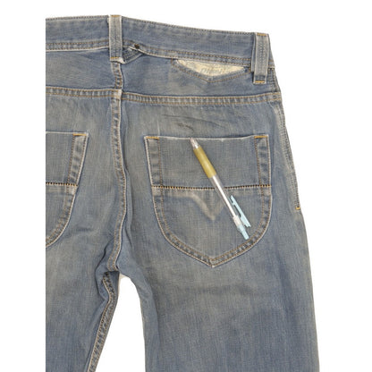 Diesel Heeven Kids Men Blue Straight Regular Jeans W28 L30