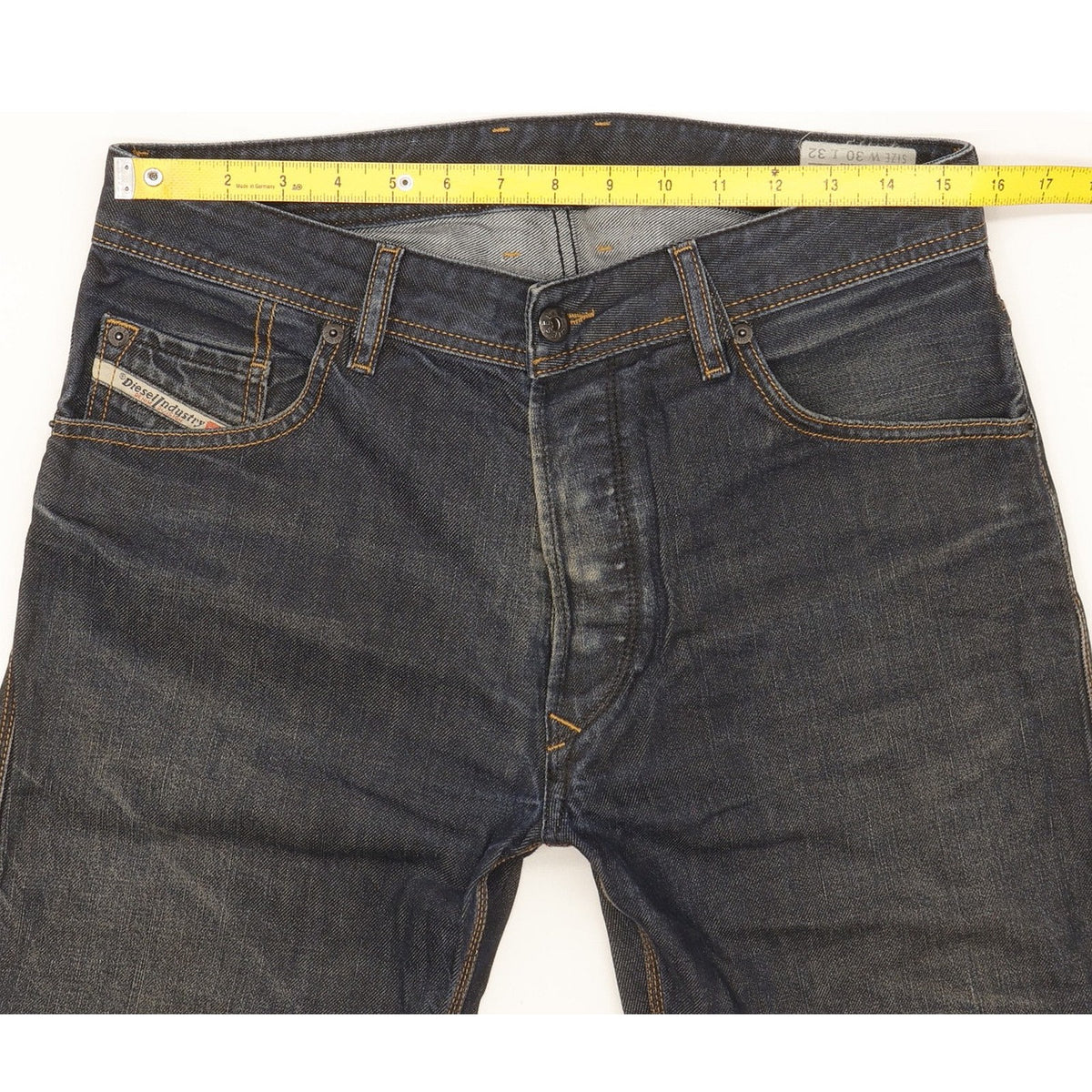 Diesel Bravefort Men Blue Tapered Regular Jeans W31 L29