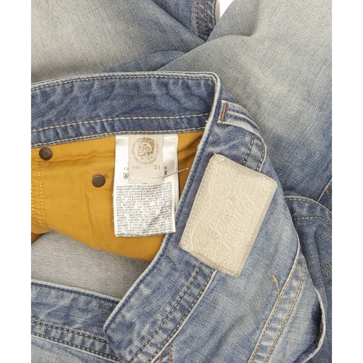 Diesel Thavar Men Blue Skinny Slim Jeans W31 L31