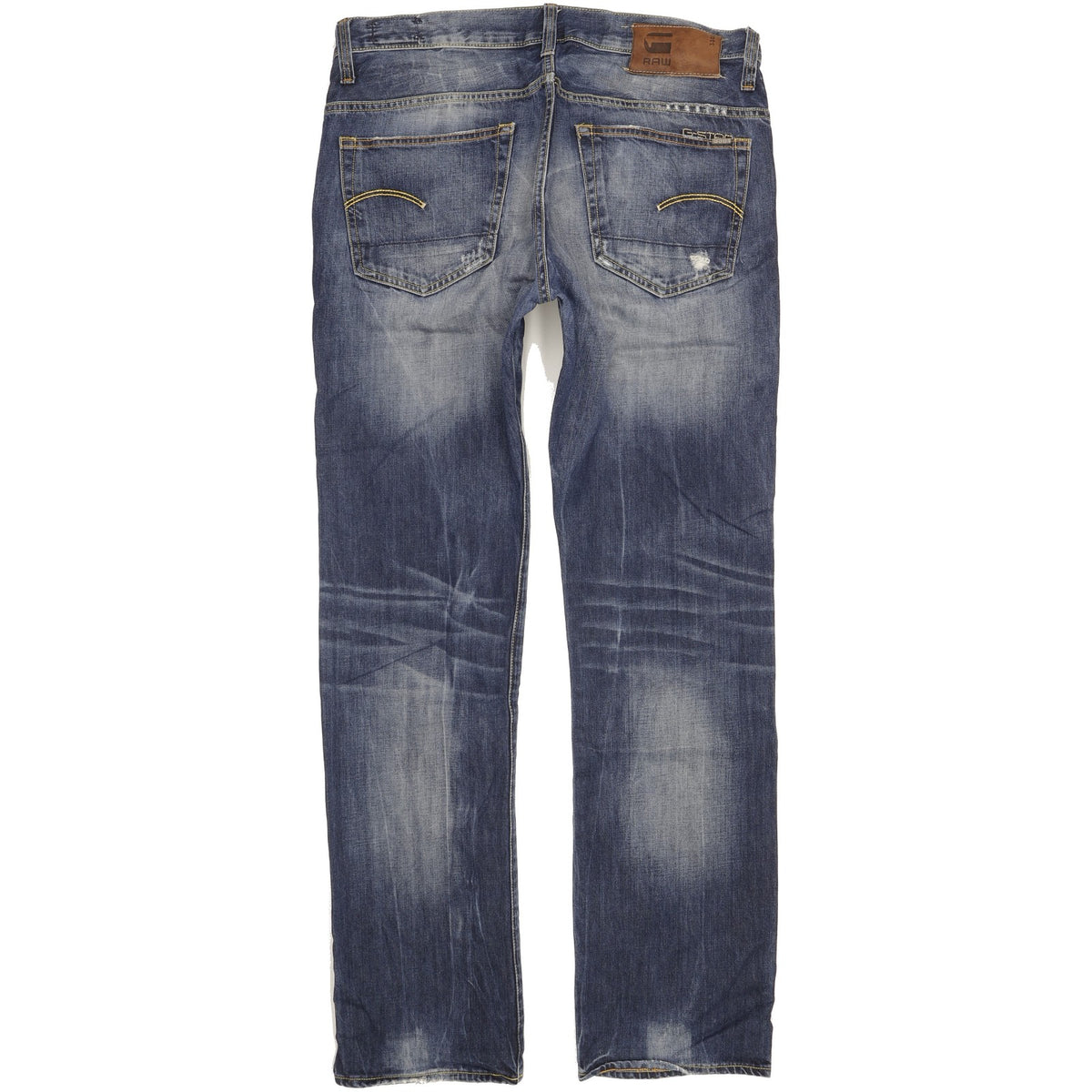 G-Star 3301 Men Blue Straight Regular Jeans W34 L34