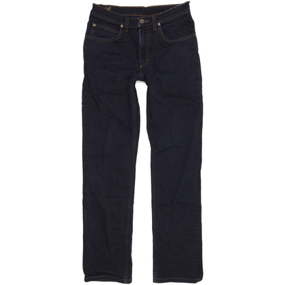 Lee Brooklyn Men Navy Straight Regular Stretch Jeans W31 L32
