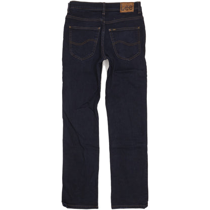 Lee Brooklyn Men Navy Straight Regular Stretch Jeans W31 L32