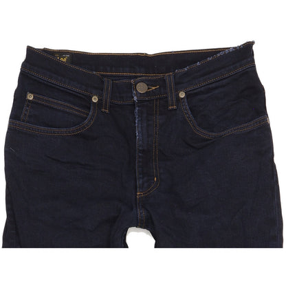 Lee Brooklyn Men Navy Straight Regular Stretch Jeans W31 L32