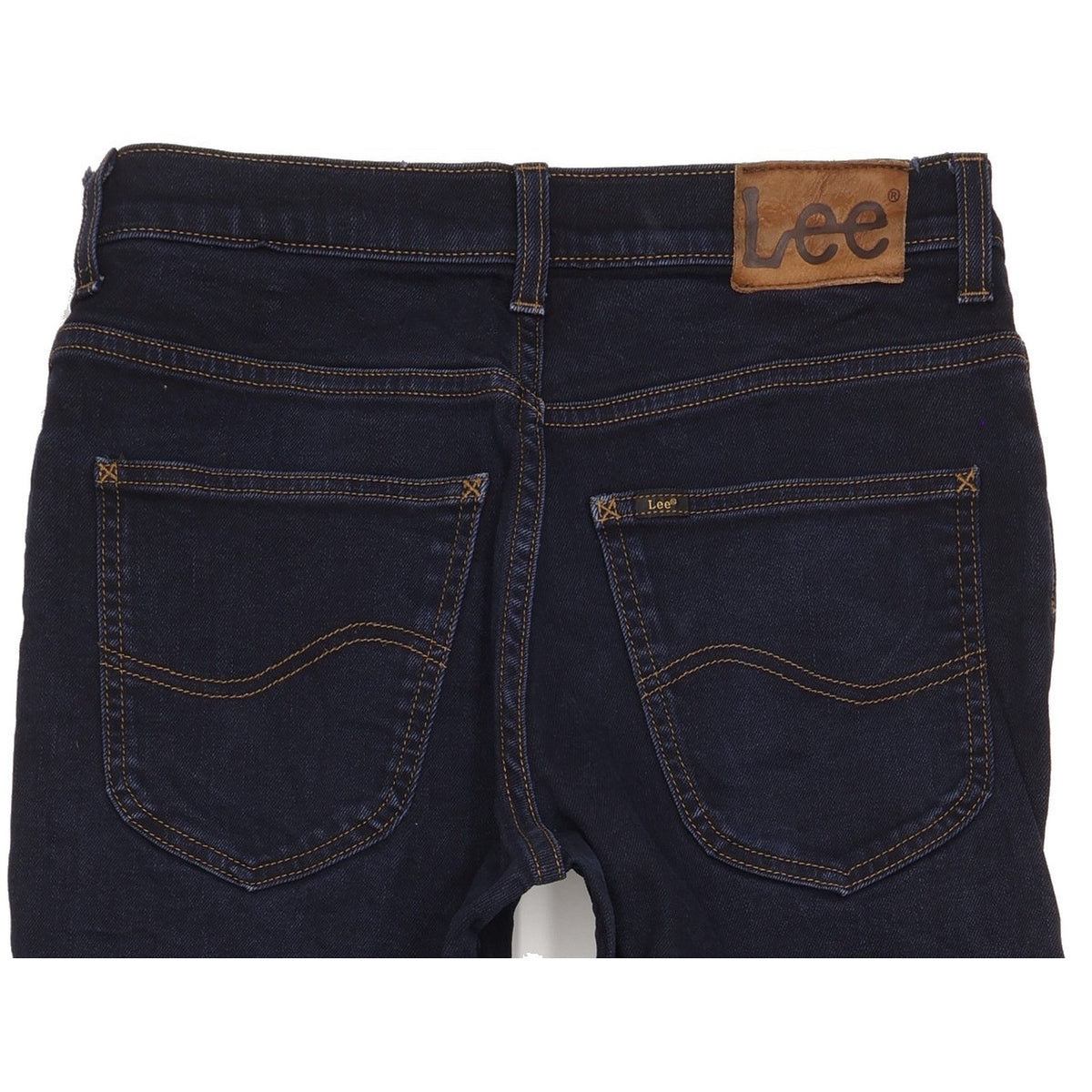 Lee Brooklyn Men Navy Straight Regular Stretch Jeans W31 L32