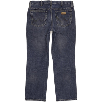 Wrangler Texas Men Blue Straight Regular Jeans W35 L29