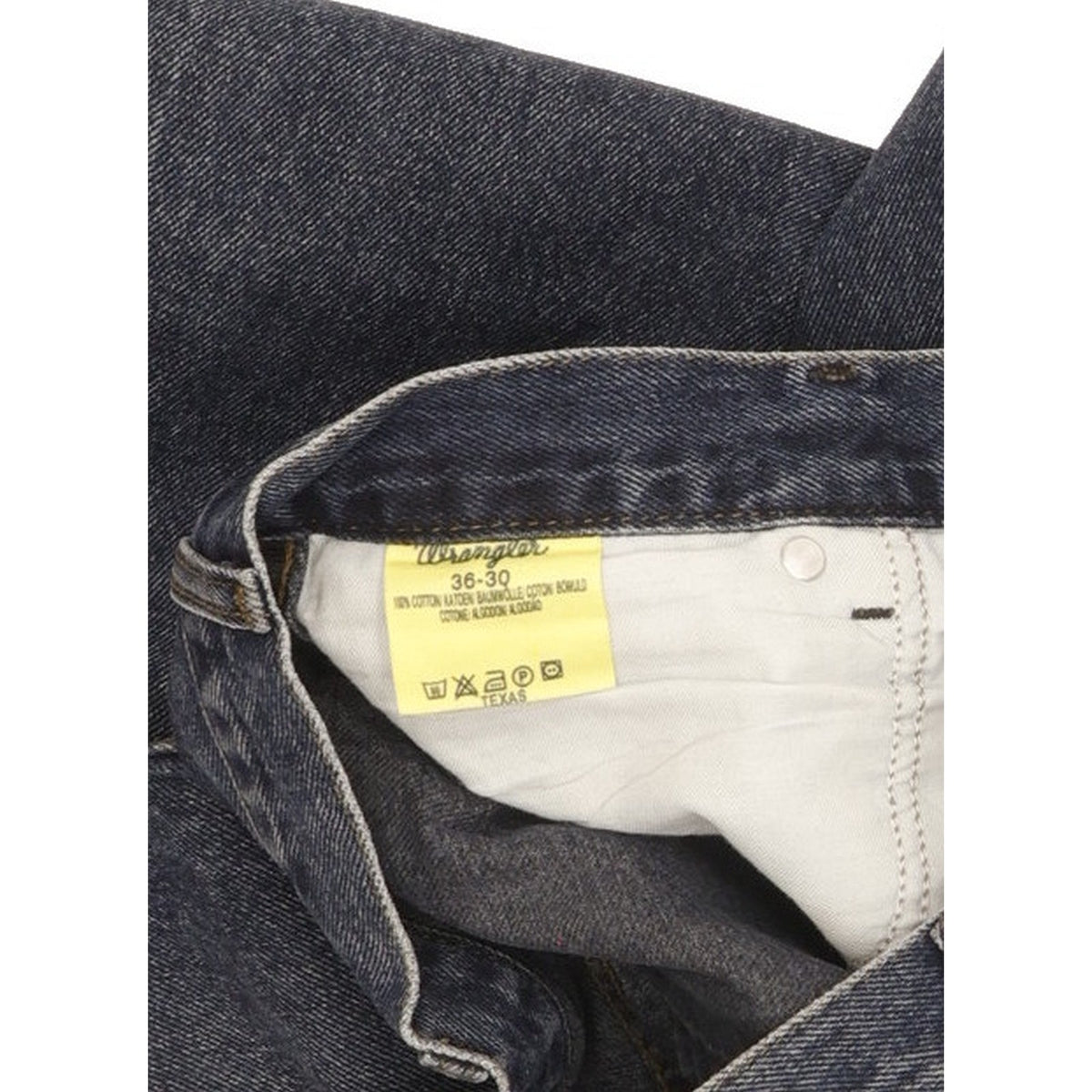 Wrangler Texas Men Blue Straight Regular Jeans W35 L29