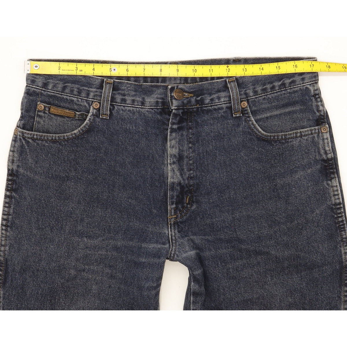 Wrangler Texas Men Blue Straight Regular Jeans W35 L29
