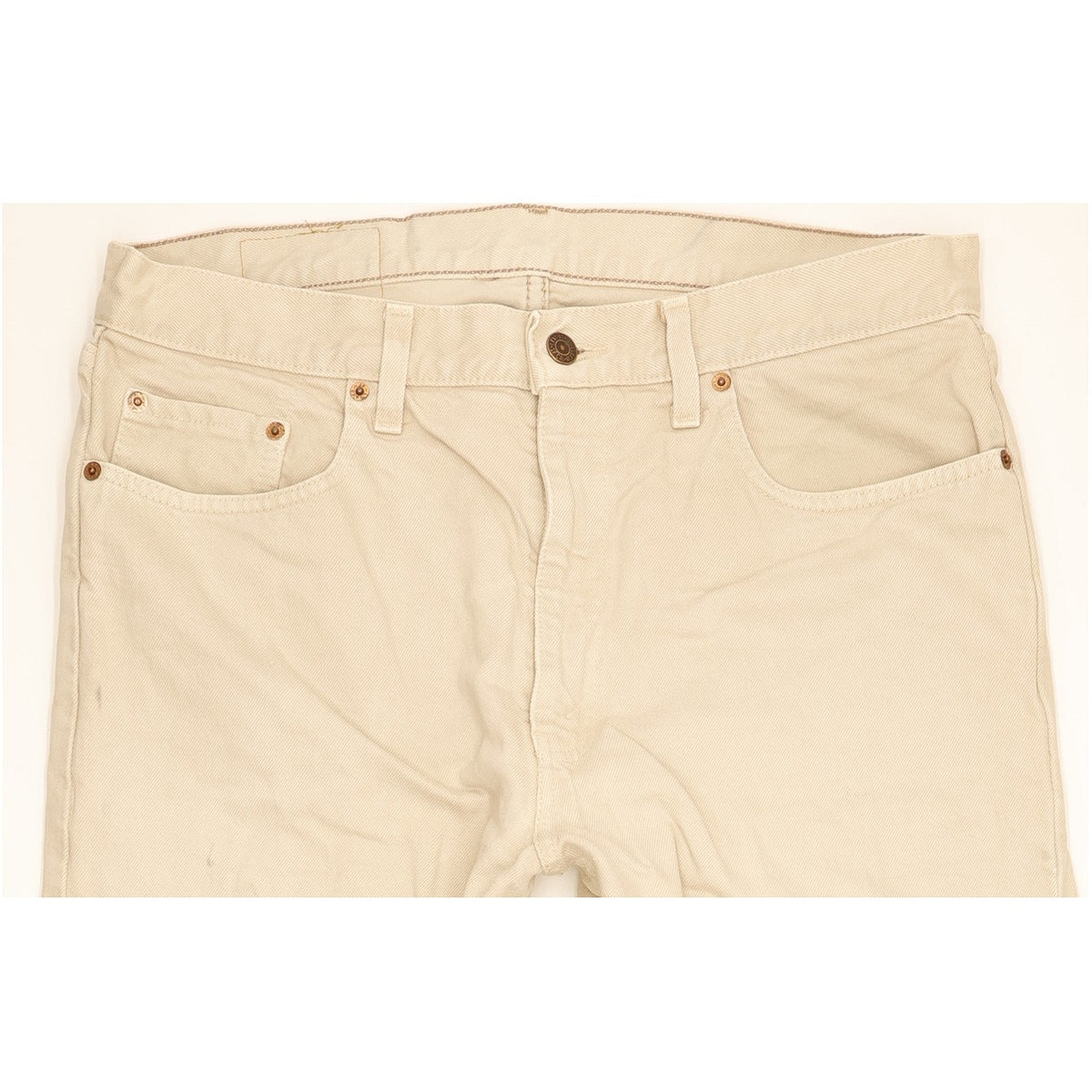 Levi's 615 Men Beige Straight Regular Jeans W36 L29