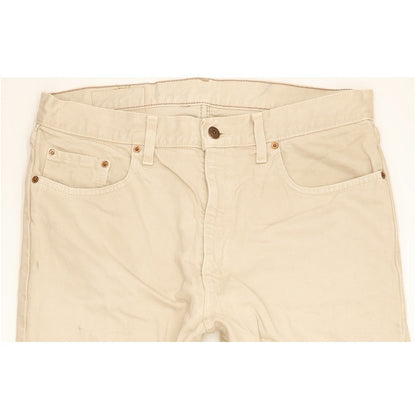 Levi's 615 Men Beige Straight Regular Jeans W36 L29