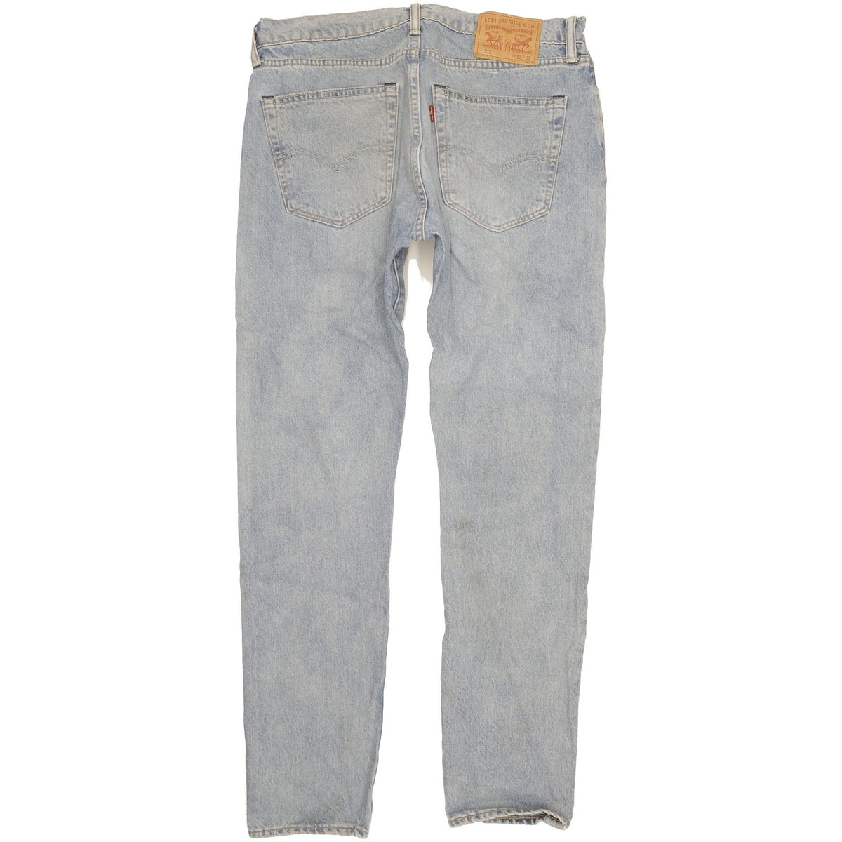Levi's 512 Men Blue Tapered Slim Stretch Jeans W33 L32