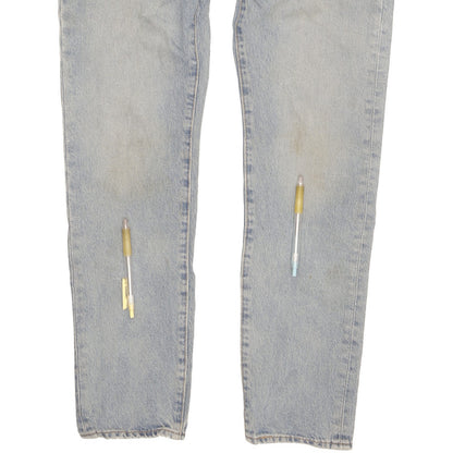 Levi's 512 Men Blue Tapered Slim Stretch Jeans W33 L32